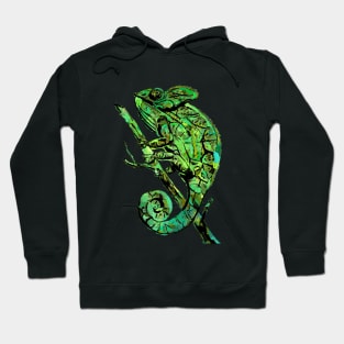 Very Green Chameleon Hoodie